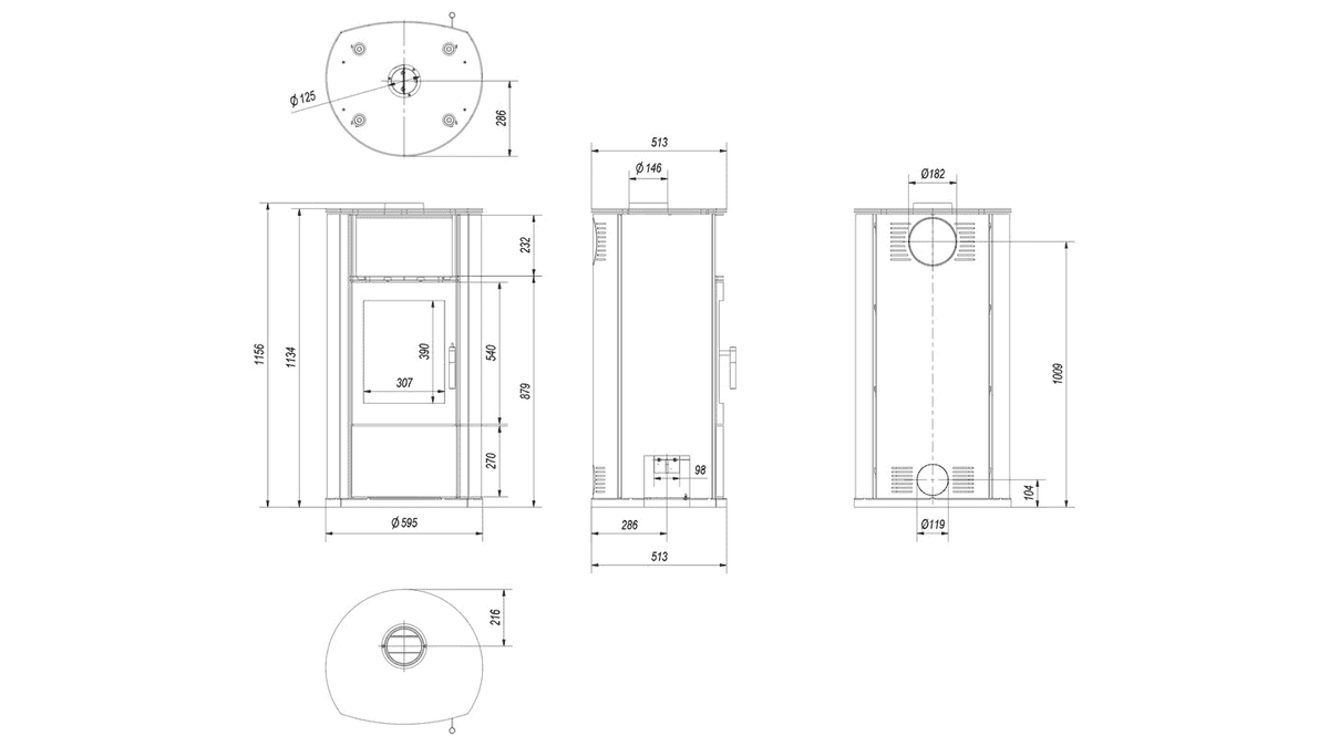 Maattekening van de Kratki EPSILON