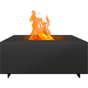 Kratki ERIZO 40 × 40 cm met brandend houtvuur