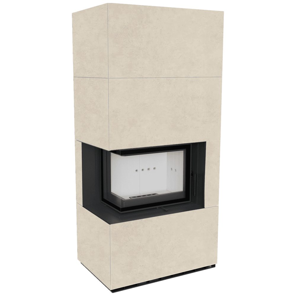 Kratki FLOKI BOX inbouwhaard in afwerking Fokos Sale