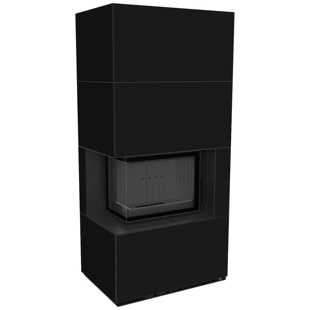 Kratki FLOKI BOX in Nero Assoluto met zwarte binnenbekleding