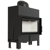 Kratki FLOKI Inbouwhaard Hout – L 12 kW of S 8 kW, Recht of Hoek