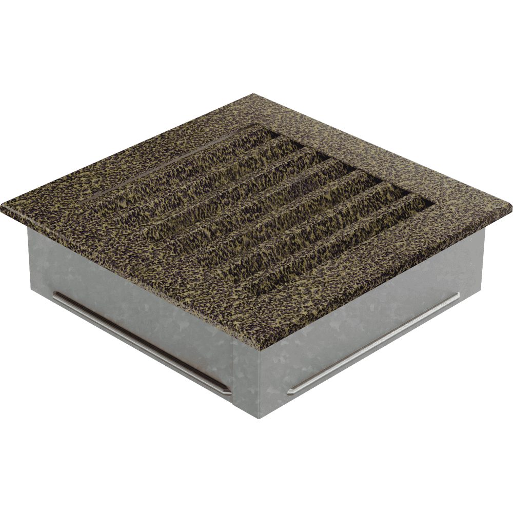 Kratki FRESH ventilatierooster vaste lamellen