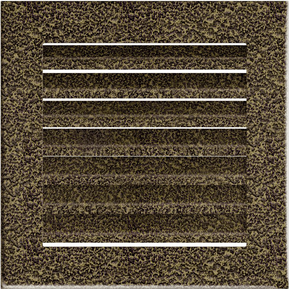 Kratki FRESH ventilatierooster vaste lamellen