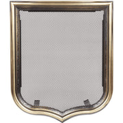 Kratki Herb ventilatierooster met decoratief wapenmotief, goudkleurig