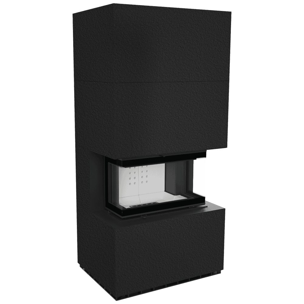 Kratki HOME EASY BOX met granieten panelen Zimbabwe Nero