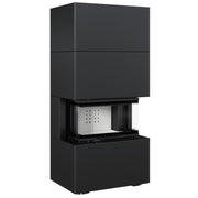 Zwarte Kratki HOME EASY BOX met zelfsluitende deur