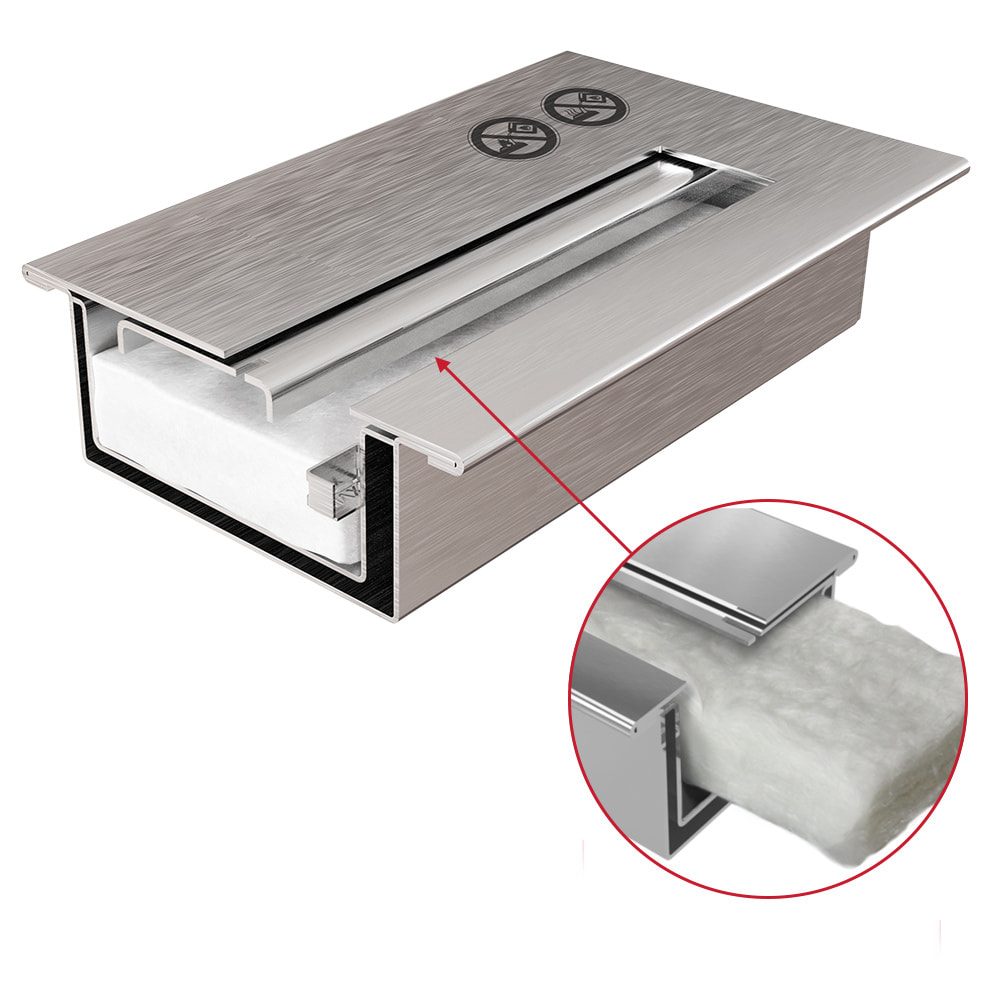 Kratki INDIA MINI als sfeervuur op een bijzettafel