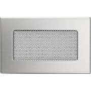 Kratki INOX ventilatierooster geslepen RVS-look