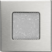Kratki INOX ventilatierooster geslepen RVS-look