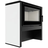 Kratki JUNO 12 Einbaukamin Holz – 12 kW mit Glaspaneel