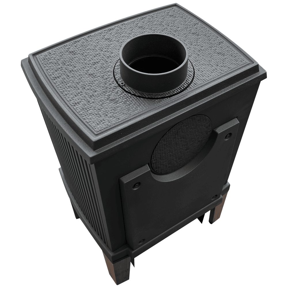 Kratki K11 met houten poten, detail
