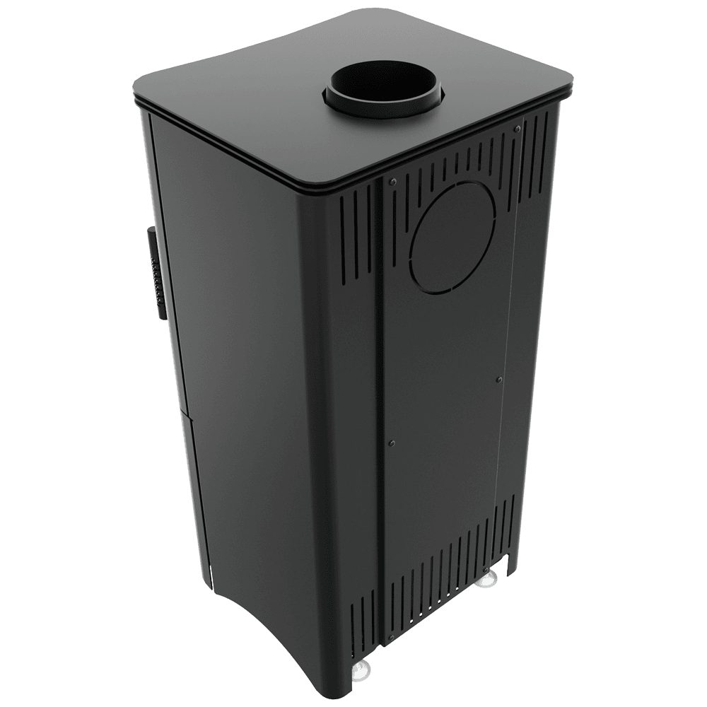 Kratki KOZA K5 S W Kaminofen aus Stahl, Produktfoto