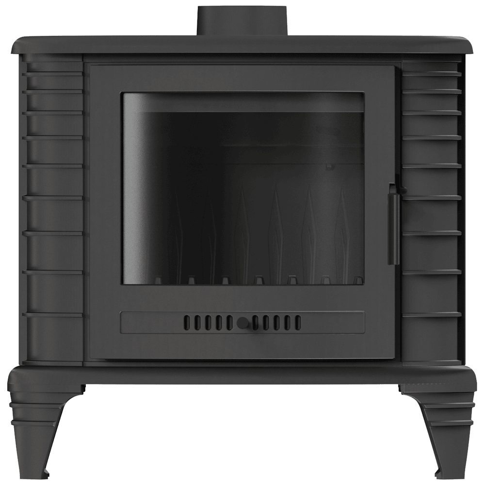 Kratki KOZA K8 gietijzeren houtkachel, productfoto