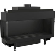 Kratki LEO 100 gashaard als hoekmodel met glas links