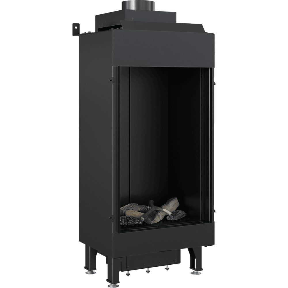 Kratki LEO 45/68 gasinsert zonder vuur, vooraanzicht