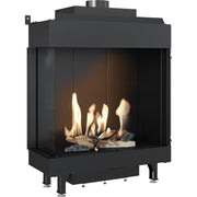Kratki LEO 76/62 hoekmodel links met glas aan voorkant en linkerzijde