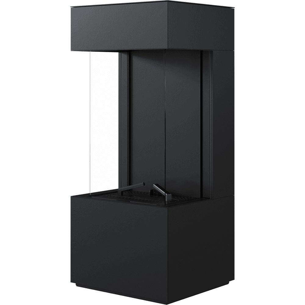 Kratki LEO HOME EASY BOX 45/68, zijaanzicht van de stalen ombouw