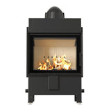 Kratki LUCY 12 Inbouwhaard Hout – 12 kW, Recht, Hoek of Tunnel
