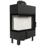 Kratki LUCY 12 SLIM Inbouwhaard Hout – 8 kW, Rookafvoer Ø 160 mm