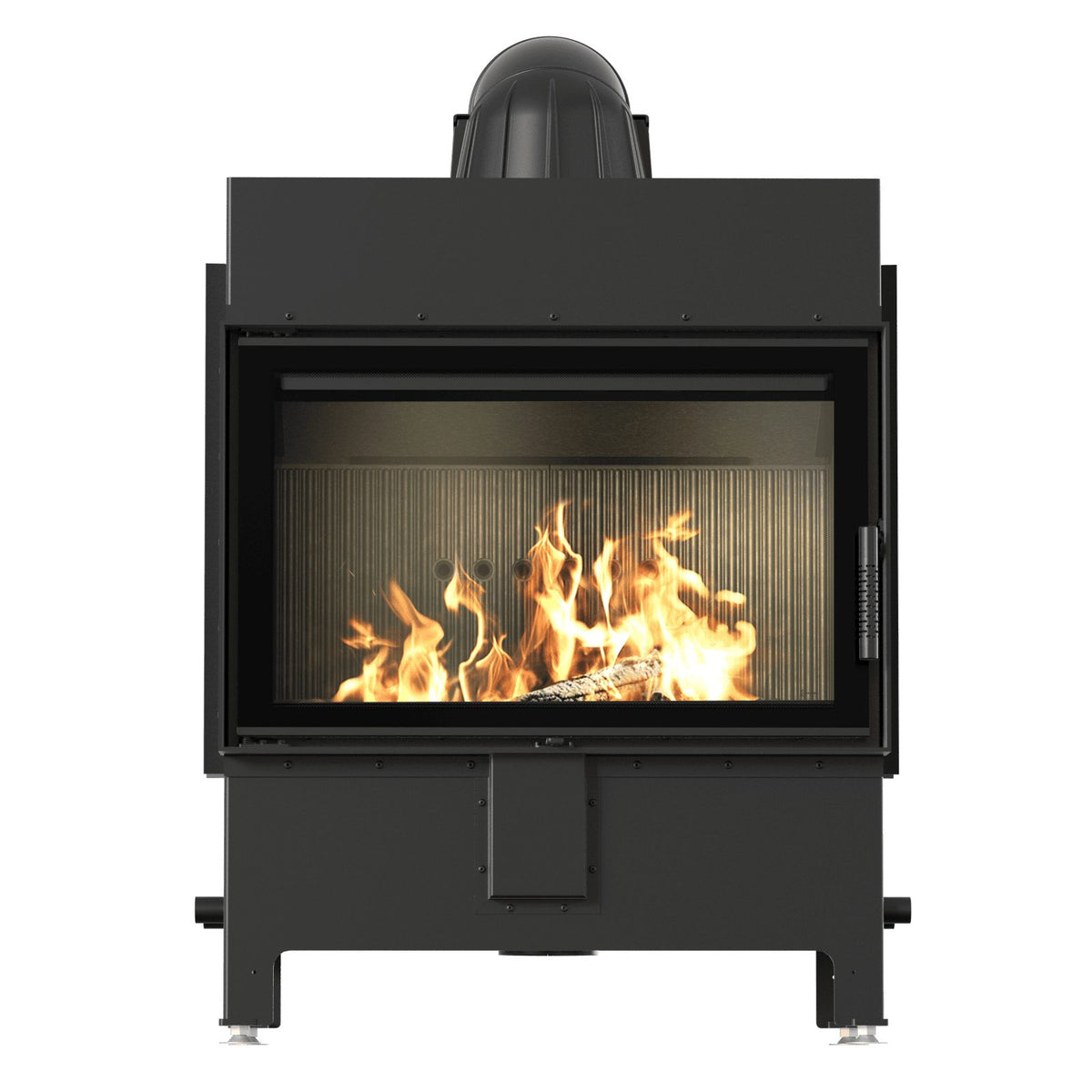 Kratki LUCY 14 rechte inzet met zwarte Thermotec-bekleding
