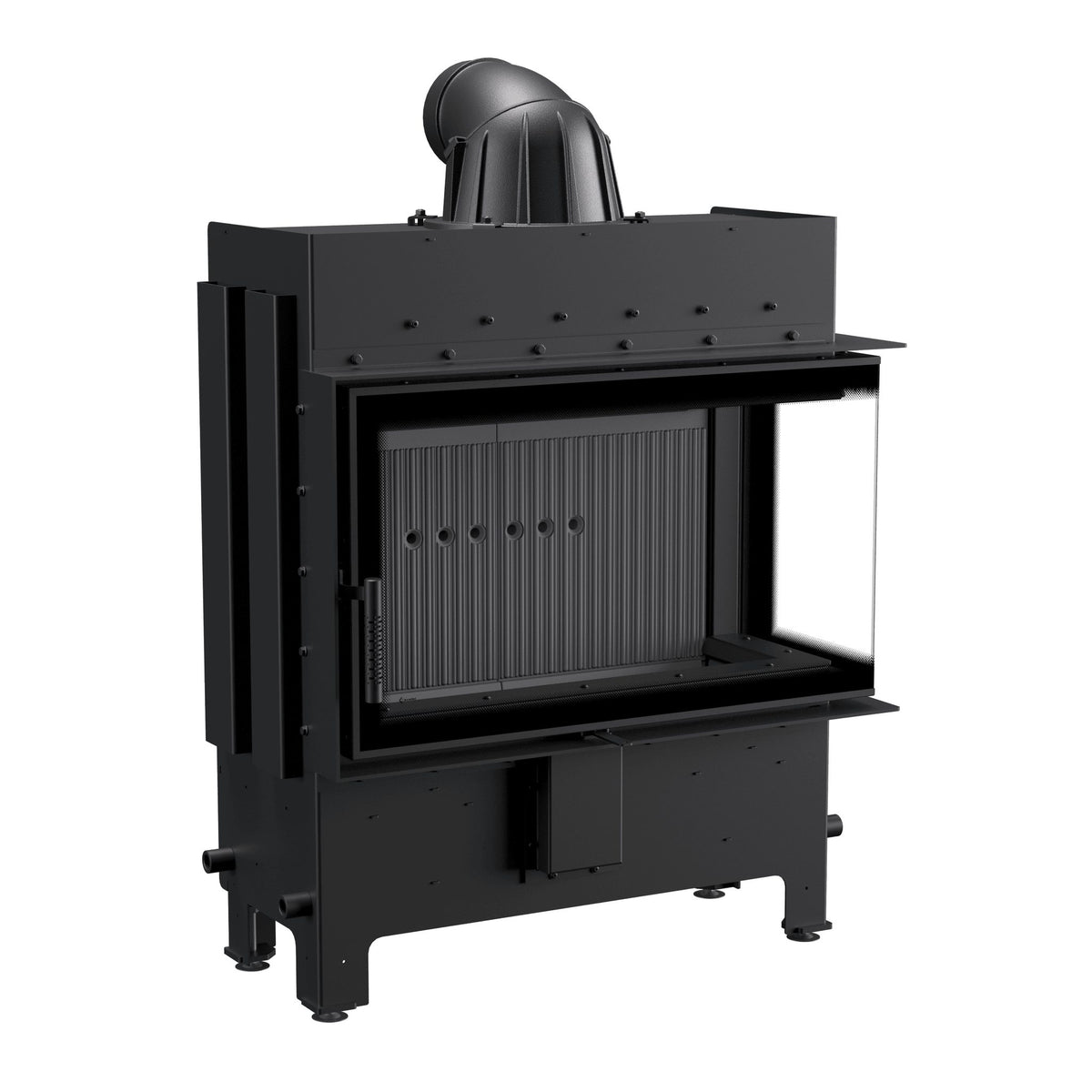 Kratki LUCY 14 SLIM hoekhaard rechts met zwarte Thermotec-bekleding