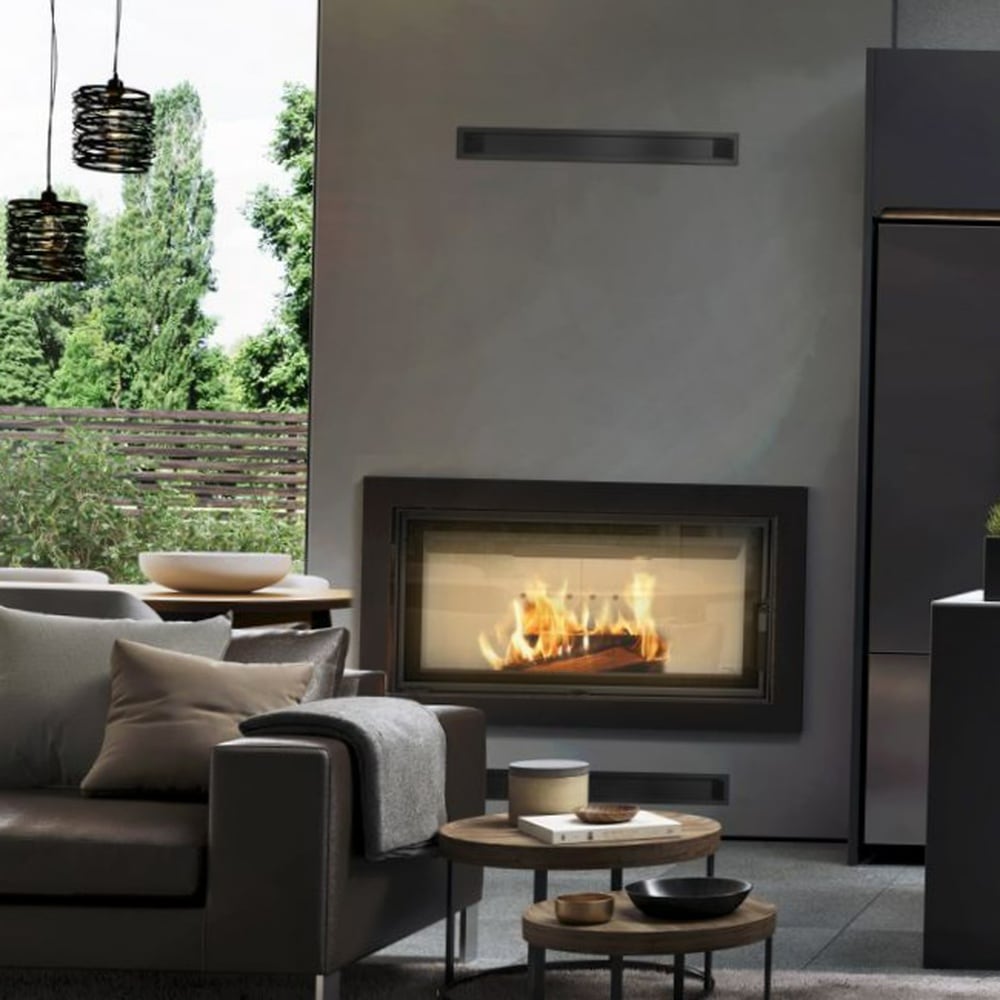 Kratki LUCY PW 20 met zwarte bekleding in een modern interieur