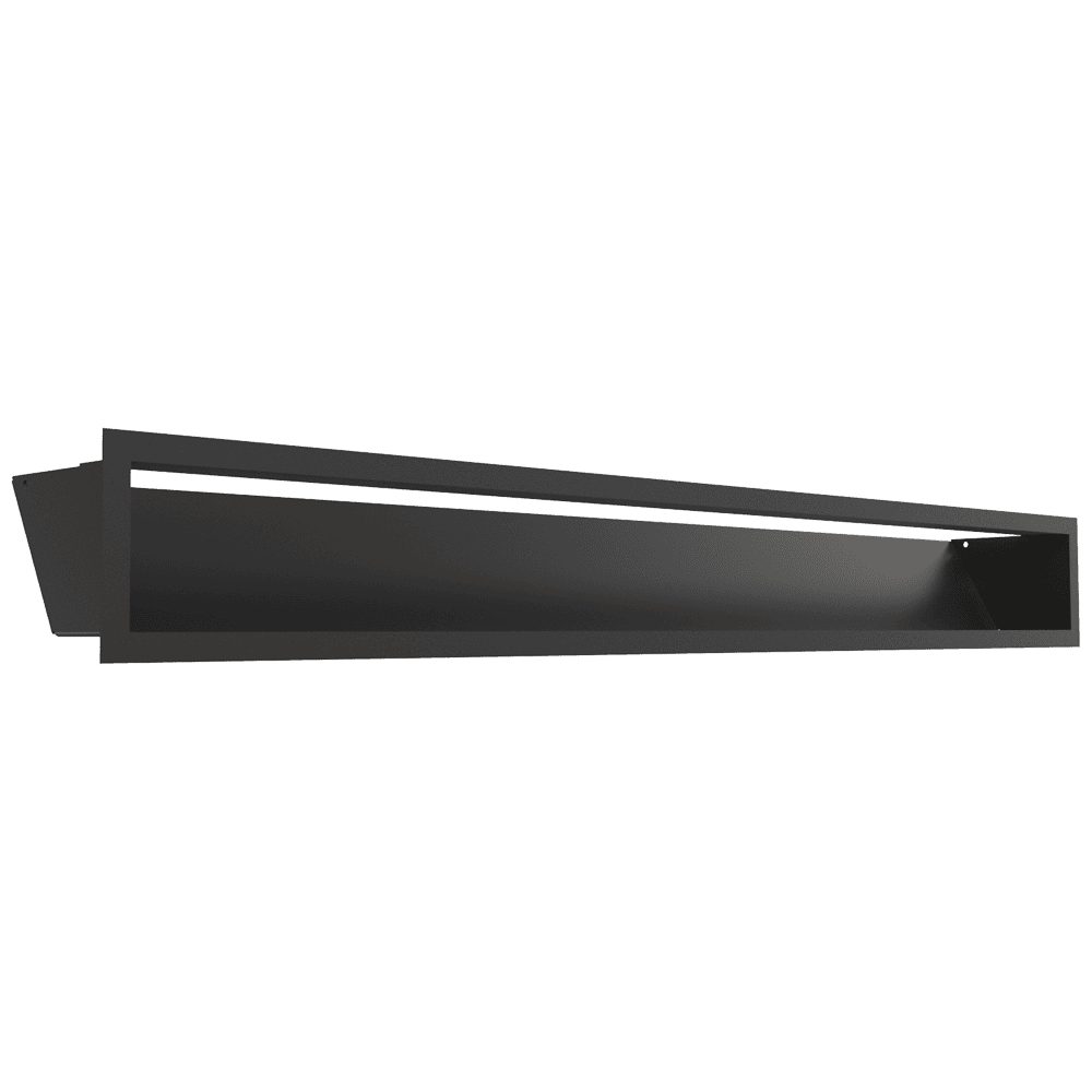 Kratki LUFT 12 rechte ventilatierooster 45 graden, hoogte 12 cm