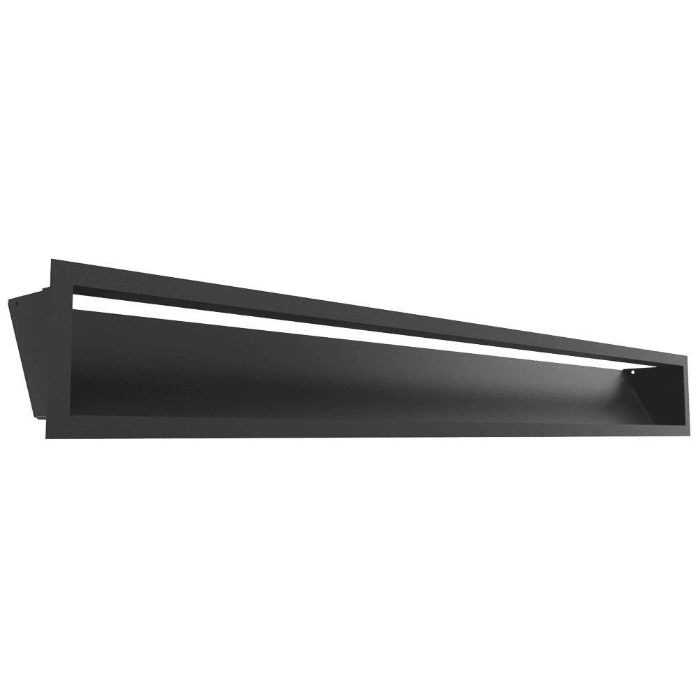 Kratki LUFT 12 rechte ventilatierooster 45 graden, hoogte 12 cm