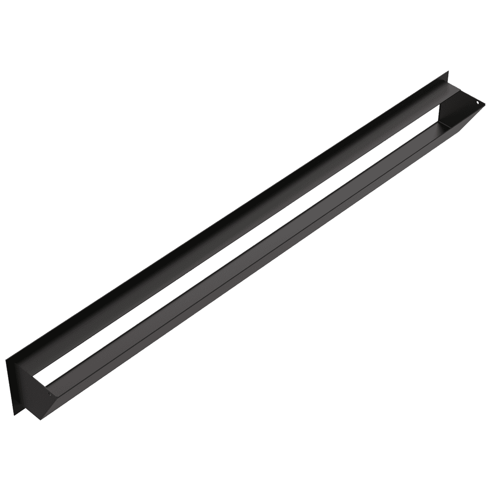 Kratki LUFT 12 rechte ventilatierooster 45 graden, hoogte 12 cm