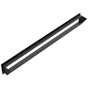 Kratki LUFT Eckgitter 12 cm / Ausführung mattschwarz