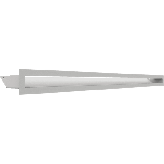 Kratki LUFT Slim rechte ventilatierooster 45 graden