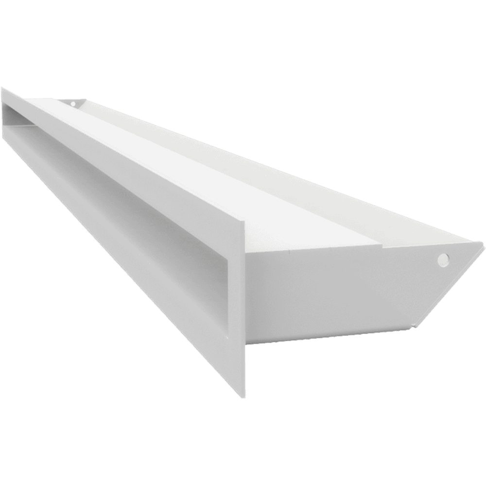 Kratki LUFT Slim rechte ventilatierooster 45 graden