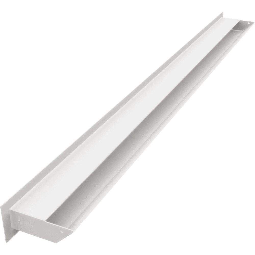 Kratki LUFT Slim rechte ventilatierooster 45 graden