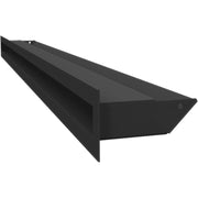 Kratki LUFT Slim rechte ventilatierooster 45 graden