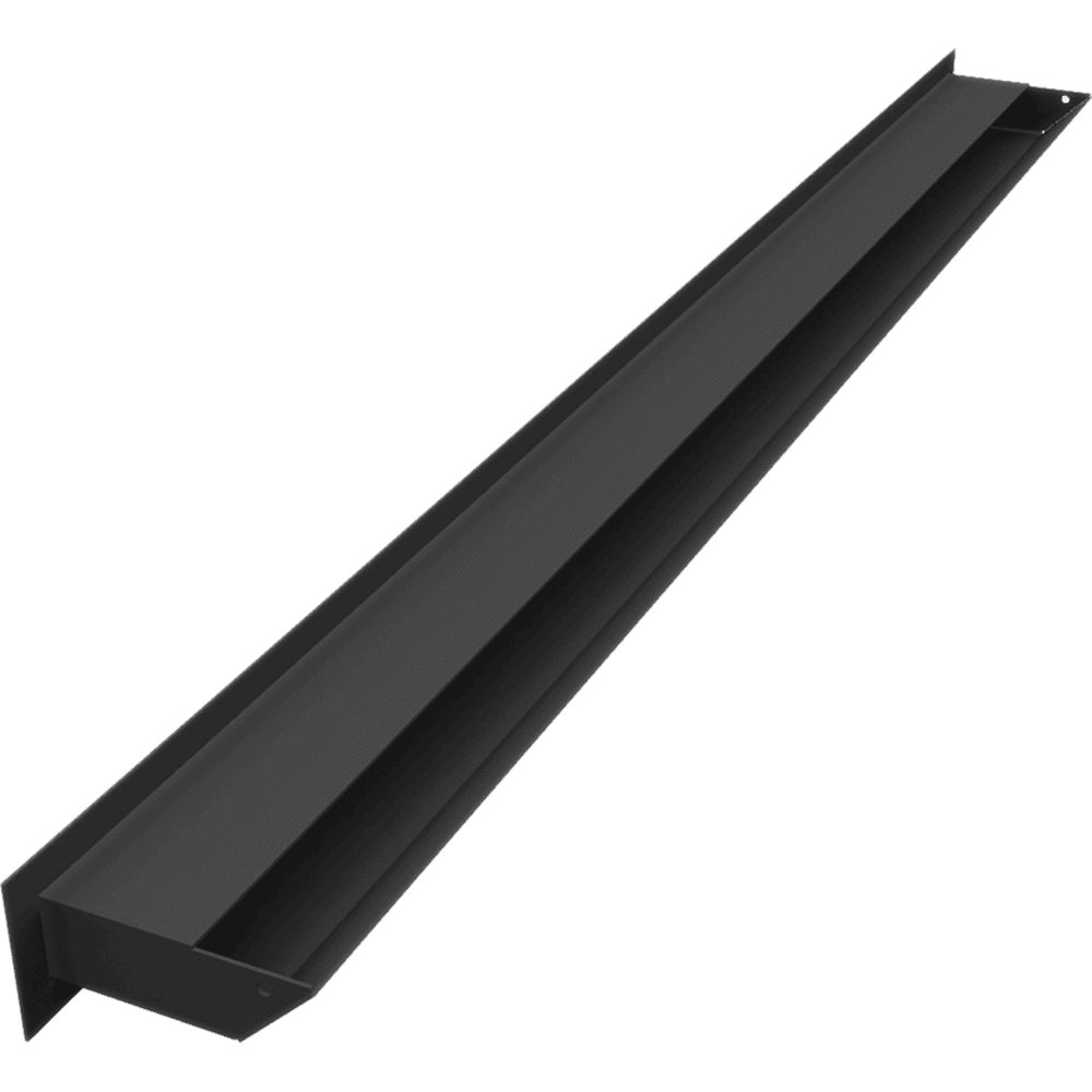 Kratki LUFT Slim rechte ventilatierooster 45 graden