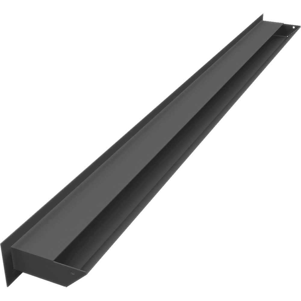 Kratki LUFT Slim rechte ventilatierooster 45 graden