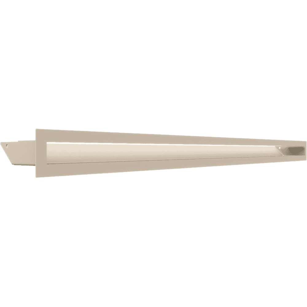Kratki LUFT Slim rechte ventilatierooster 45 graden