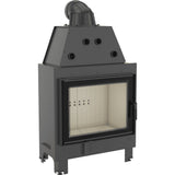 Kratki MBA Inbouwhaard Hout – 17 kW, Hoog Vuurbeeld van 150 cm