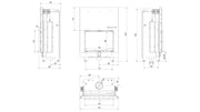 Kratki MBA PW 17 liftdeur met zwarte Thermotec-bekleding