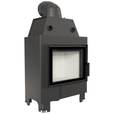 Kratki MBM Inbouwhaard Hout – 10 kW, Frontaal of Hoekmodel