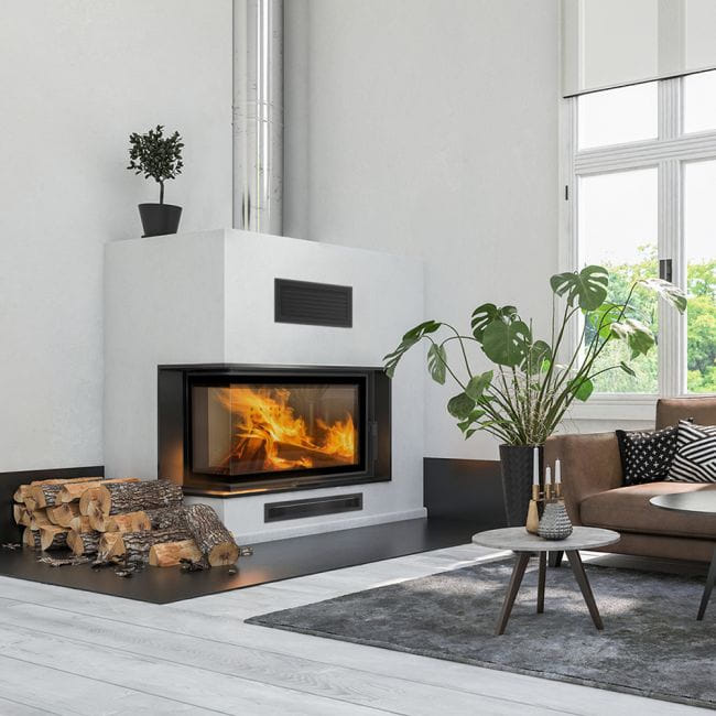 Interieur met de Kratki MBM MSK hoekhaard links