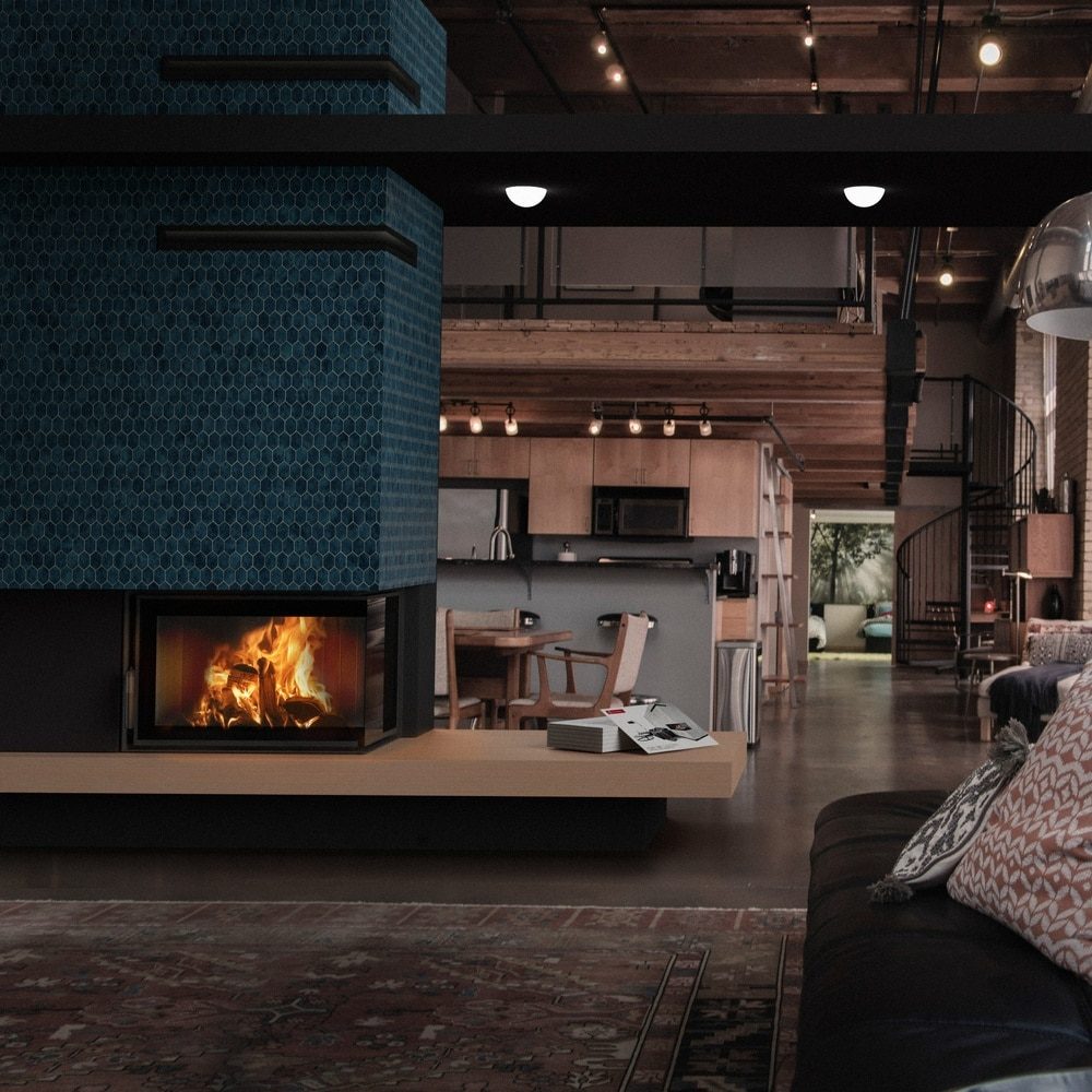 Interieur met de Kratki MBM MSK hoekhaard rechts