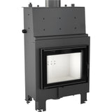 Kratki MBM PW 10 Inbouwhaard met Watervoering – 12 kW, Recht of Hoek