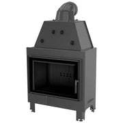 Kratki MBO inbouwhaard hout 15 kW, zwarte Thermotec – productfoto