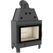Kratki MBO inbouwhaard hout 15 kW, recht met draaideur – productfoto