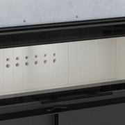 Kratki NADIA 10 inbouwhaard hout 10 kW, liftdeur – sfeerbeeld
