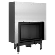 Kratki NADIA 12 inbouwhaard hout, liftdeur met zwarte Thermotec – productfoto