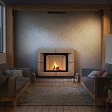 Kratki NADIA 13 Inbouwhaard Hout – 13 kW A+, Hoog Vuurbeeld