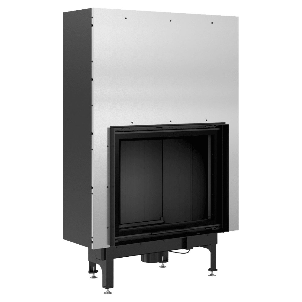 Kratki NADIA 13 inbouwhaard hout, liftdeur met zwarte Thermotec – productfoto