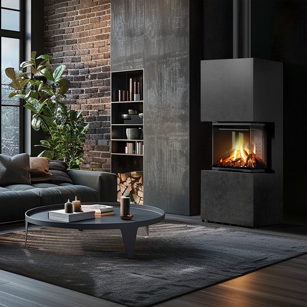 Kratki NBC 500/500 BOX laag in een modern woonkamerinterieur